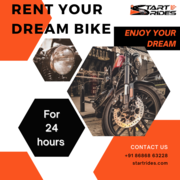  startride-High quality hourly bike rental company in hyderabad.